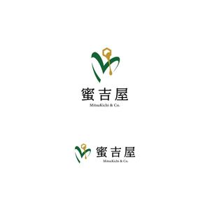 LUCKY2020 (LUCKY2020)さんのはちみつ販売ショップ「蜜吉屋」のロゴへの提案