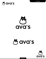 queuecat (queuecat)さんのキッズアパレル「ava's」のロゴ作成依頼への提案