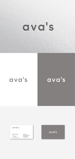 wato (wato1)さんのキッズアパレル「ava's」のロゴ作成依頼への提案