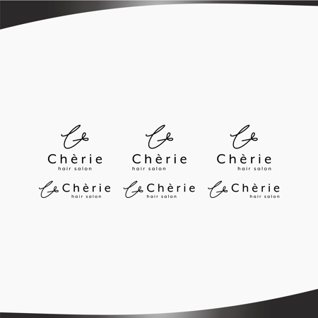 D.R DESIGN (Nakamura__)さんの美容室　ロゴデザイン　Chèrieへの提案