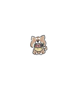 あずさほ (shiiiiho)さんのパッケージイラスト予定の犬のイラストへの提案