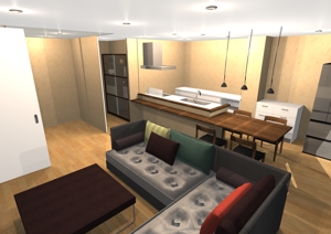 newcompe (engawa11)さんのマンションのリフォームプランへの提案