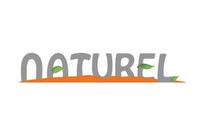 lan_qunさんの「NATUREL」のロゴ作成への提案