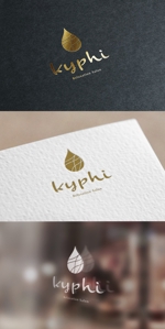 mogu ai (moguai)さんのリラクゼーションサロン「kyphi」のロゴへの提案