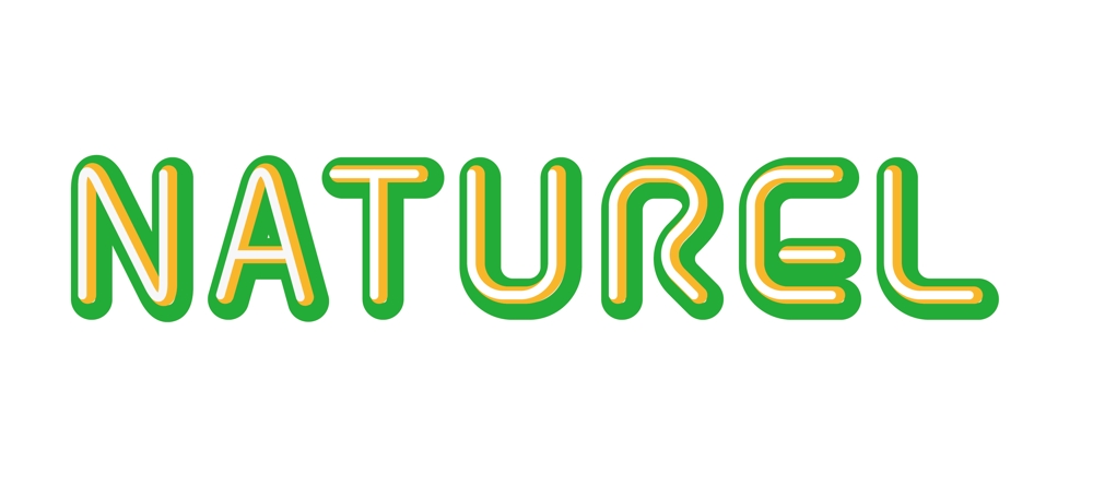 「NATUREL」のロゴ作成