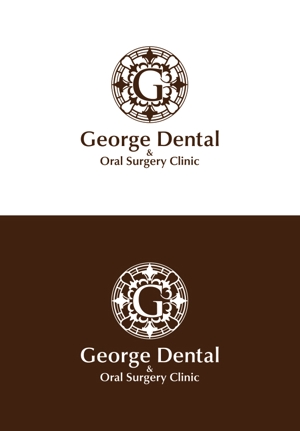 TYPOGRAPHIA (Typograph)さんの歯科口腔外科クリニック「ジョージ歯科口腔外科」のロゴへの提案