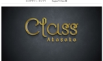 kanmai8008さんの高級クラブ「Class」のロゴへの提案