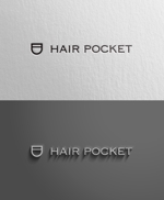 ヒロユキヨエ (OhnishiGraphic)さんの美容室「HAIR POCKET」のデザインへの提案