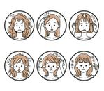 尾田瑞季 (suchmos0414)さんの【報酬総額６万円】女性の髪の毛に関するお悩みアイコン制作への提案