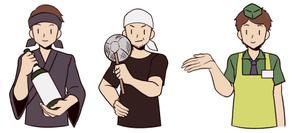 deepqueenさんの弊社ホームページ内で使用する　人物のイラストへの提案