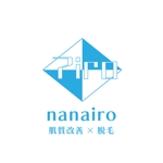 じゅん (nishijun)さんの肌質改善×脱毛【nanairo】のロゴへの提案