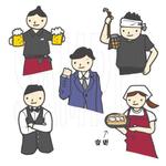 ユキ ()さんの弊社ホームページ内で使用する　人物のイラストへの提案