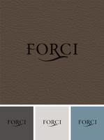 five_design (takefive_paper)さんのファッション雑貨の新ブランド「FORCI」のロゴ製作への提案