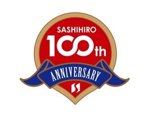 FISHERMAN (FISHERMAN)さんの「SASHIHIRO　100th」のロゴ作成への提案