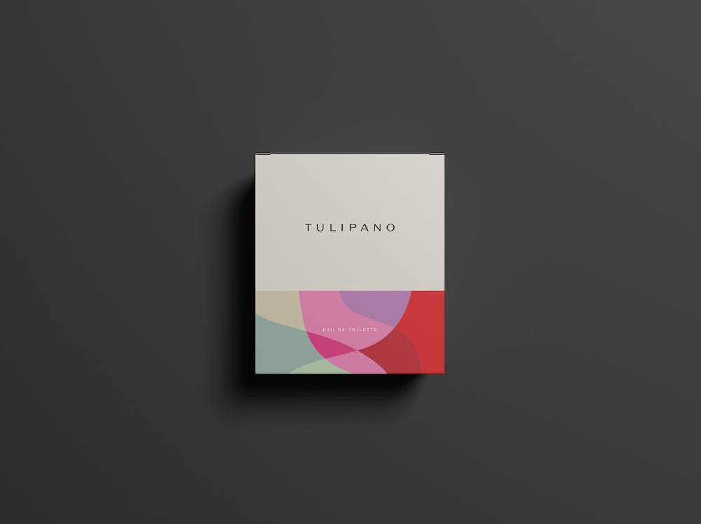 アパレルブランド『TULIPANO』のフレグランスパッケージデザイン