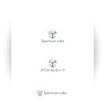 KOHana_DESIGN (diesel27)さんのアクセサリーショップサイト「spectrum cube」のロゴへの提案