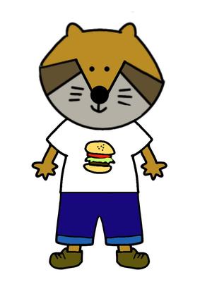 加藤 (greengables182)さんの動物のキャラクターイラスト（アライグマ、ウサギ、ハムスター）への提案