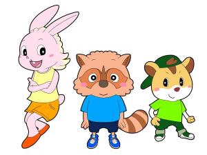 川久保考盛 (t-kawakubo)さんの動物のキャラクターイラスト（アライグマ、ウサギ、ハムスター）への提案