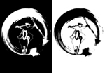 azuharu12さんの【流鏑馬】やぶさめのイラストロゴ作成への提案