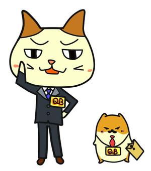 haru-i (haru-i)さんの電子出版社のキャラクター（ネコ＆ハムスター）への提案