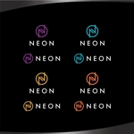D.R DESIGN (Nakamura__)さんの美容室 新店舗サロン  NEON ロゴデザインへの提案