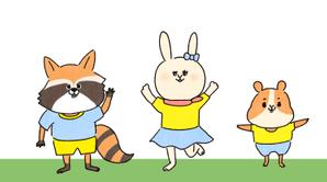 イキウサ (ikiusa)さんの動物のキャラクターイラスト（アライグマ、ウサギ、ハムスター）への提案