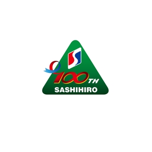 sazuki (sazuki)さんの「SASHIHIRO　100th」のロゴ作成への提案