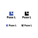 BUTTER GRAPHICS (tsukasa110)さんのWeb系サービス「Push L」のロゴ制作のお願いへの提案