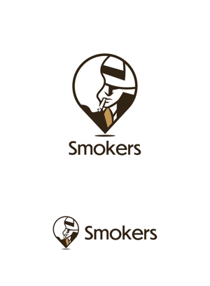 cocoloco (cocoloco_dh)さんの飲食店で喫煙できる場所がわかるアプリ「Smokers」のロゴのお願いへの提案