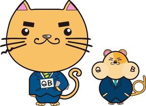 kaz44 (kaz44)さんの電子出版社のキャラクター（ネコ＆ハムスター）への提案