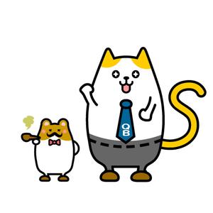 Jelly (Jelly)さんの電子出版社のキャラクター（ネコ＆ハムスター）への提案