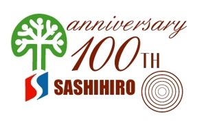 acve (acve)さんの「SASHIHIRO　100th」のロゴ作成への提案