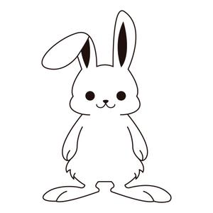 Asaminet (asaminet)さんのlECサイト「Litakara baby」刺繍デザイン　うさぎのイラストへの提案