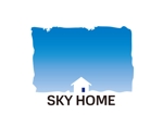 tora (tora_09)さんの住宅を扱う会社　「skyhome」のロゴへの提案