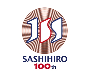 MacMagicianさんの「SASHIHIRO　100th」のロゴ作成への提案