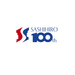 cozy_anさんの「SASHIHIRO　100th」のロゴ作成への提案