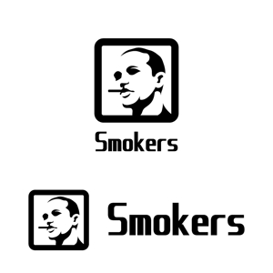 perles de verre (perles_de_verre)さんの飲食店で喫煙できる場所がわかるアプリ「Smokers」のロゴのお願いへの提案