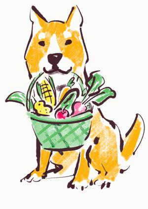 ebcg (ebcg)さんのパッケージイラスト予定の犬のイラストへの提案