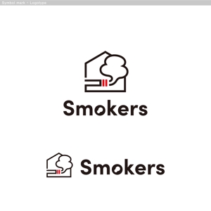 cambelworks (cambelworks)さんの飲食店で喫煙できる場所がわかるアプリ「Smokers」のロゴのお願いへの提案