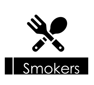 ヤニー（WEBライター・デザイナー） (yannie)さんの飲食店で喫煙できる場所がわかるアプリ「Smokers」のロゴのお願いへの提案