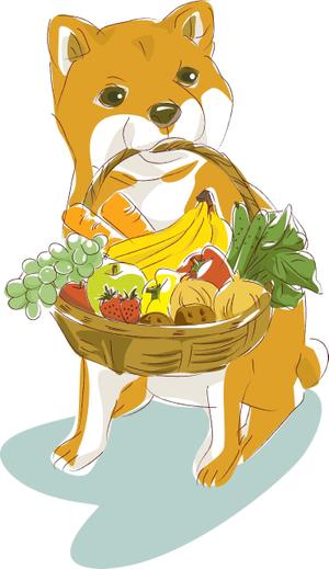 コマツジュンコ (nuts_72)さんのパッケージイラスト予定の犬のイラストへの提案