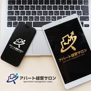 KOZ-DESIGN (saki8)さんの不動産投資オンラインサロン「アパート経営サロン」のロゴへの提案