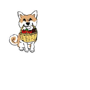 しばっさ (shibassa)さんのパッケージイラスト予定の犬のイラストへの提案