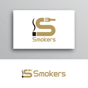 White-design (White-design)さんの飲食店で喫煙できる場所がわかるアプリ「Smokers」のロゴのお願いへの提案