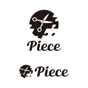 tsujimo (tsujimo)さんのカット専門店『Piece』のロゴ作成をお願いします。への提案