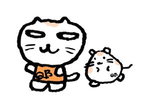 さんの電子出版社のキャラクター（ネコ＆ハムスター）への提案