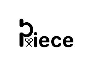 yam ()さんのカット専門店『Piece』のロゴ作成をお願いします。への提案