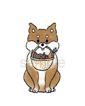 ささき　せん　イラストレーター (senillustration)さんのパッケージイラスト予定の犬のイラストへの提案