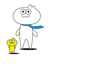 オぎノやスユき (nogio)さんの電子出版社のキャラクター（ネコ＆ハムスター）への提案