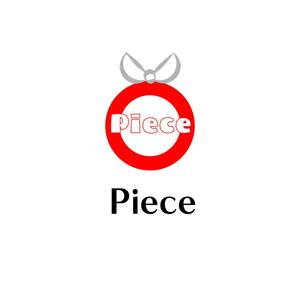 じゅん (nishijun)さんのカット専門店『Piece』のロゴ作成をお願いします。への提案